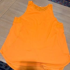 Orange Lululemon Tank